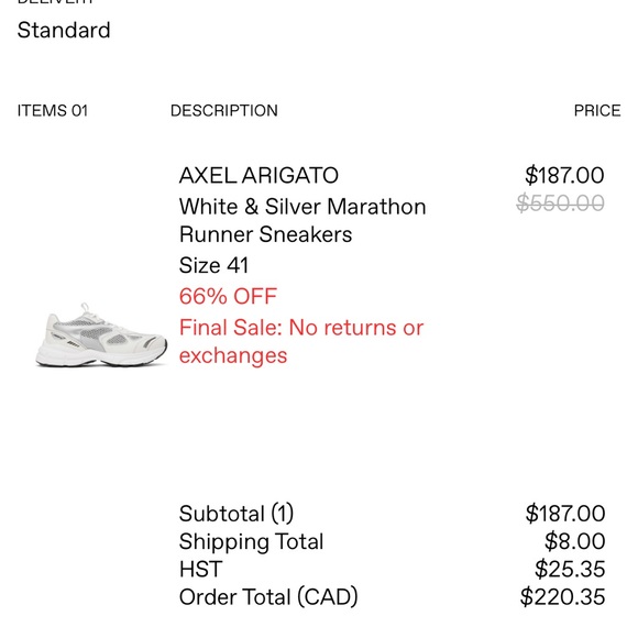 Axel Arigato Marathon Runner - Picture 4 of 4